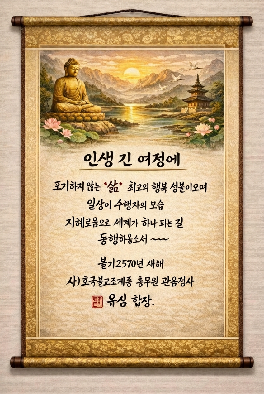 인생 긴 여정에